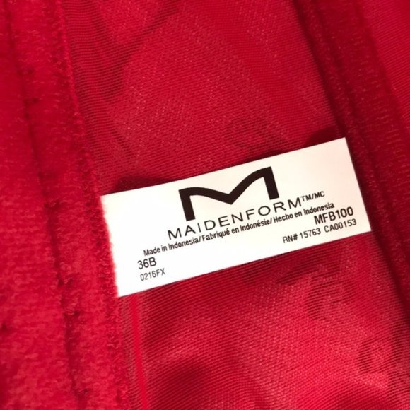 Maidenform Super Sexy Lace Push-Up Bustier MFB100 - Picture 7 of 9